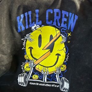 Kill crew xl sweat shirt